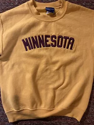 University Of Minnesota Golden Gophers Sweatshirt Crewneck Size Small • $9.99