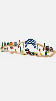 Chad Valley Train Set - 60 Pieces • £18