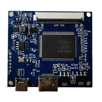 50 Pin EDP LCD Controller Driver Board HDMi-compatible Work For TTL 50Pin Screen • £13.88