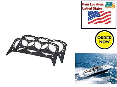 For Mercruiser Volvo Penta OMC 2pc  (PAIR) Of Head Gaskets For V6 4.3 GM Engines • $36