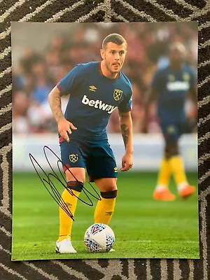 West Ham United Jack Wilshere Autographed Signed 11x14 Photo COA #2 • £77.13