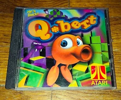 Vintage 2001 Qbert Atari Infogrames MacSoft PC Video Game For Mac OS • $9.99