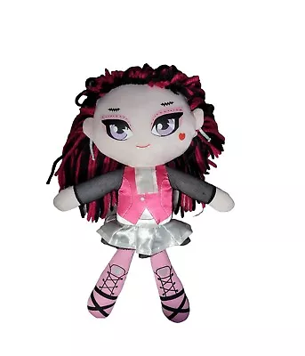 Monster High Draculaura Rag Doll Plush Yarn Hair • $14