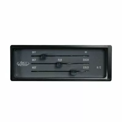 Vintage Air 473272 Replacement Control Panel - Black Anodized For Chevy Nova • $328.66
