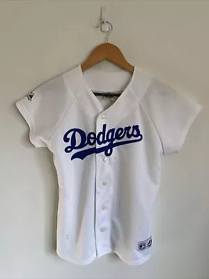 Los Angeles Dodgers Baseball Jersey Majestic Kids MLB • $22.99