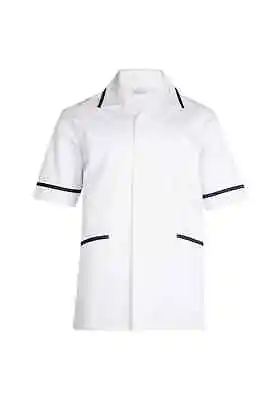 Mens Premium Tunic Uneek Healthcare Hospital Nurse Salon Spa Barbers Plain UC924 • £14.99
