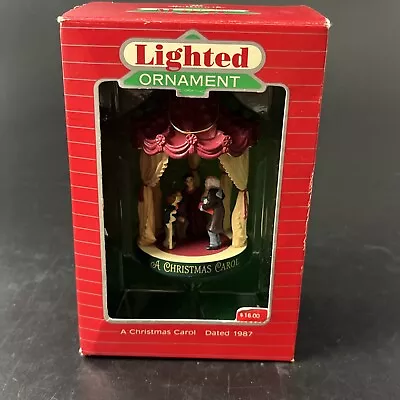 Hallmark 1987 A Christmas Carol Keepsake Magic Lighted Ornament #2 In Series • $14.99