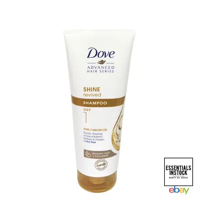 £3.50 • Buy Dove Advanced Hair Series Pure Care Dry Oil, Shine Revive Shampoo 250ml