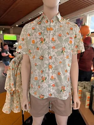 Reyn Spooner X Disney Orange Bird 2024 Epcot Flower Garden Button Up XL Shirt • $135