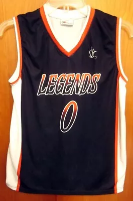 ILLINOIS LEGENDS Youth Lrg Tank-top Basketball Jersey #0 Travel AAU League Hoops • $17.99