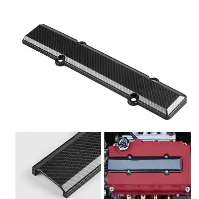 For Honda B16 B18 B Series Abs Carbon Fiber Look Valve Cover Spark Plug Insert • $16.14