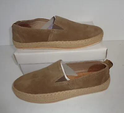 NEXT New Mens Suede Leather Shoes New Casual Slip On Formal RRP £45 UK Size 8 • £25.98