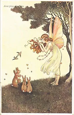 Ida Rentoul Outhwaite. Anne Plays The Pipes In Series 76 By A.& C.Black. • £7.50