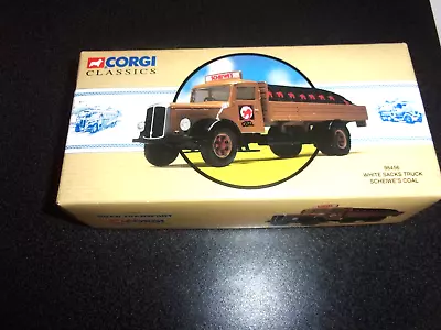 Corgi Classics Road Transport White Sacks Truck Scheiwe's Coal Diecast Model Ltd • £12.99