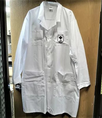 Halloween Medical Consultant Lab Coat Walter Reed Bethesda Logo 3XL • $9.75