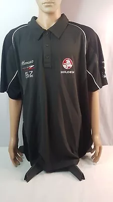 HOLDEN MONARO CV8-Z 5.7 Litre Polo Shirt Black/Grey. Size 6XL. NWT • $39.90