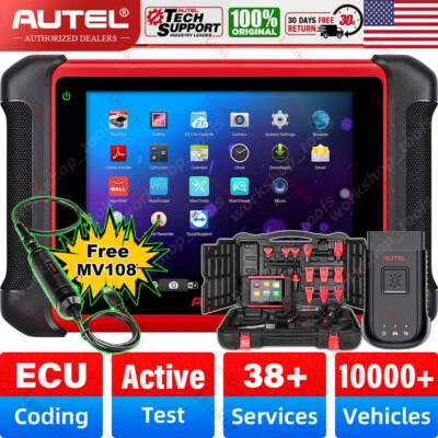 $890 • Buy 2023 Autel MaxiSys Maxicom MK906BT Pro Coding ALL System Diagnostic Scanner Tool