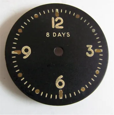 Waltham 8 Day Military Aircraft Clock Dial-AN5743 L-2 • $39.95
