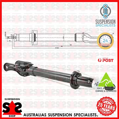 Front Axle Shock Absorber Suit JEEP Grand Cherokee Iv (Wk Wk2) 5.7 V8 4x4 • $149.55