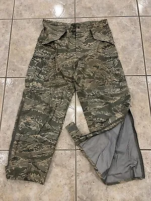 MED USAF All Purpose Environmental Tiger Stripe Camo GoreTex Trouser APEC Pant • $17.99