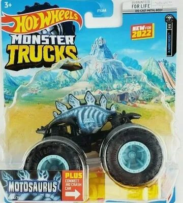 $5.99 • Buy Hot Wheels Monster Trucks Motosaurus 64/75 X-Wreckers New For 2022