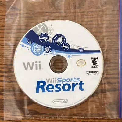 Wii Sports Resort Nintendo Wii 2009 TESTED & Working Disc Only • $24.99