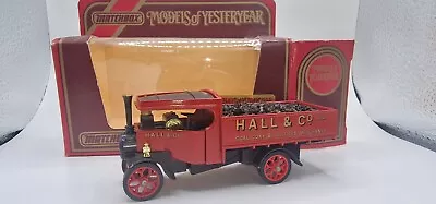 Rare Matchbox Yesteryear Code 3 Y27 Foden Steam Wagon Hall & Co -Coke Load • £16.99