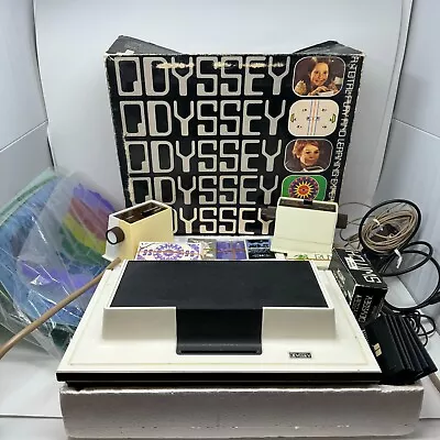 1972 Magnavox Odyssey Vintage Game Console In Box Run 1 Made In USA Early Serial • $849.97