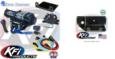 $326.95 • Buy KFI 3000 LB Winch & Mount Kit Polaris Sportsman 700 02-04 600 03-04 400 500 2004