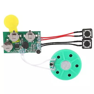 DIY Greeting Card Chip 120 Seconds Recordable Voice Sound Chip Module US BEA • $9.40