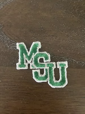 $4.99 • Buy Vintage MICHIGAN STATE University MSU SPARTANS-NEW Sewn Text Patch NCAA College