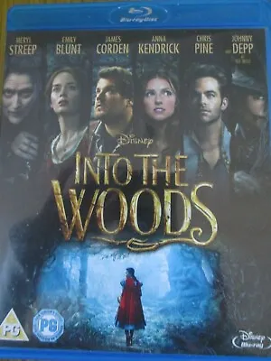 Into The Woods Blu Ray 2015 • £5