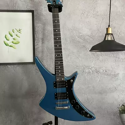 80‘s Guild X-79 Skyhawk Electric Guitars Metallic Blue Finish Factory Guitar • $265