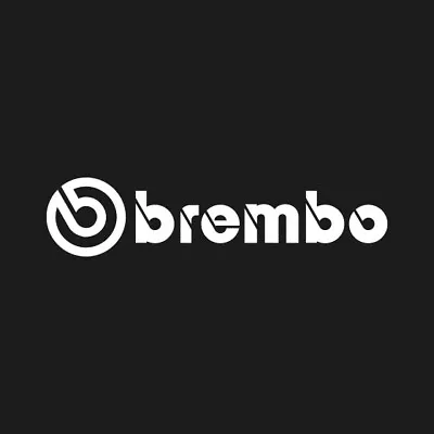 For Brembo Brakes Set Of 4 Brembo Brake Caliper WHITE Decal (2 Large 2 Small) • $19.23