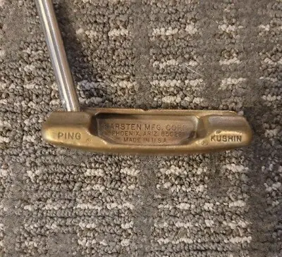 Ping Kushin 35.5  Bronze Putter Phoenix 85029 Lamkin Grip VINTAGE • $35.43