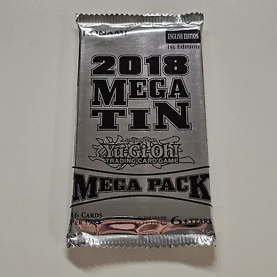 Yu-Gi-Oh! Mega Pack Mega Tin 2018 - 1st Edition 16 Cards - Sealed • £19.95