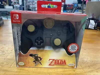 Nintendo Switch Wired Fight Pad Pro Legend Of Zelda NIB • $35