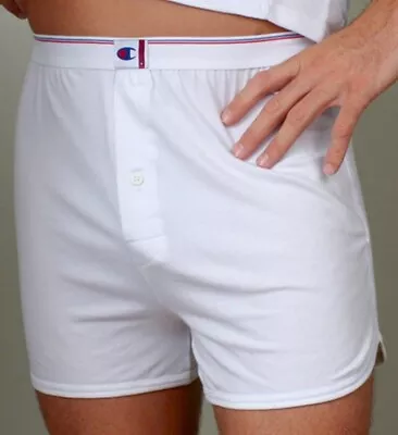 A462 Vintage Champion NEW Men's Moderate Activity Sport Stretch UC39 Knit Boxers • $39.49