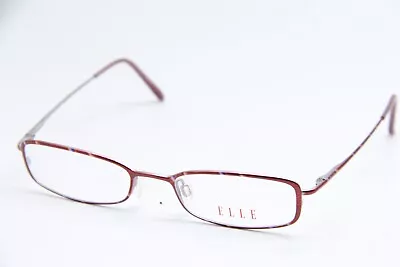 Elle El 18538 Color-re Red Purple Authentic Frames Eyeglasses 49-18 • $30.26