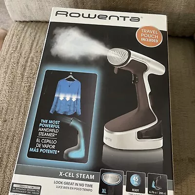 Rowenta X-Cel Garment & Fabric Steamer - Gray & White NEW FAST FREE SHIPPING!! • $46.74