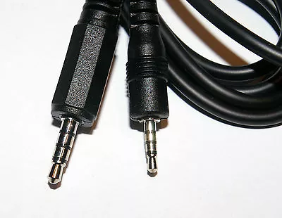 £3.35 • Buy 3.5mm Jack  To 2.5mm Jack 4 Pole Lead Cable 1.8m (5ft9 )