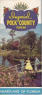 Imperial Polk County Florida Vintage Advertising Travel Brochure • $9.99