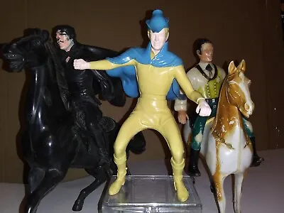 Marx Zorro Prince & Wyatt Earp Figure Lot • $49