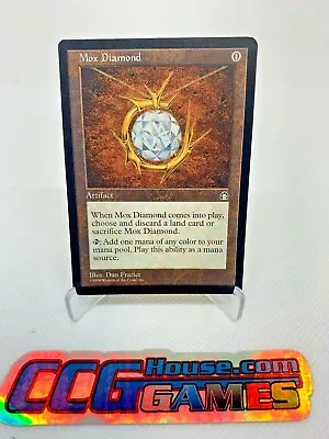 Mox Diamond (C) NM/M - Stronghold Magic The Gathering MTG Reserved List*CCGHouse • $999.99