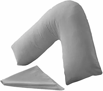 £3.85 • Buy Orthopedic - V Shaped Pillow Head Neck Back Support With Free Micro Pillow Case