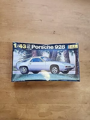 1/43 Heller Porsche 928 S Car Plastic Scale Model Kit NEW No 172 Sealed Rare • $39.59