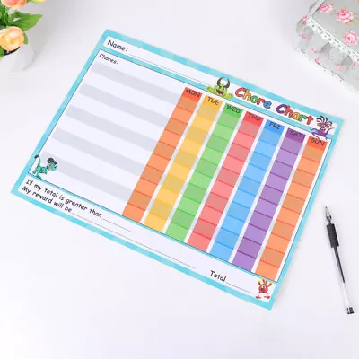  2 Pcs Magnetic Sticker A4 Paper Wall Fridge Whiteboard Toddler • £5.68