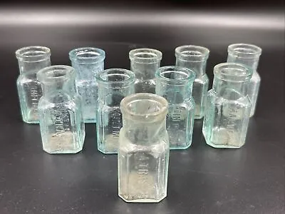 Lot Of 10 Vintage A. Trask's Magnetic Ointment Bottles • $30