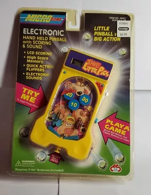 ES Toys Microzone Vintage Electronic Handheld Pinball - Three Little Pigs • $19.99