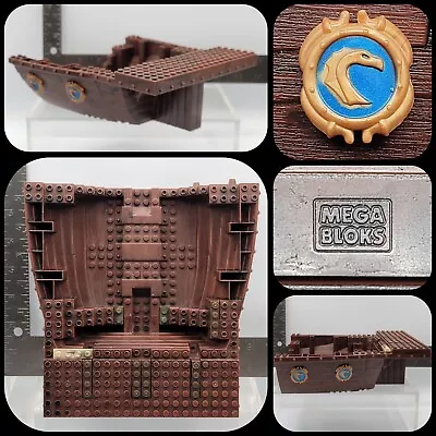 Mega Bloks 9895 Dragons Krystal Wars Man O War Pirate Ship Replacement Stern • $24.95